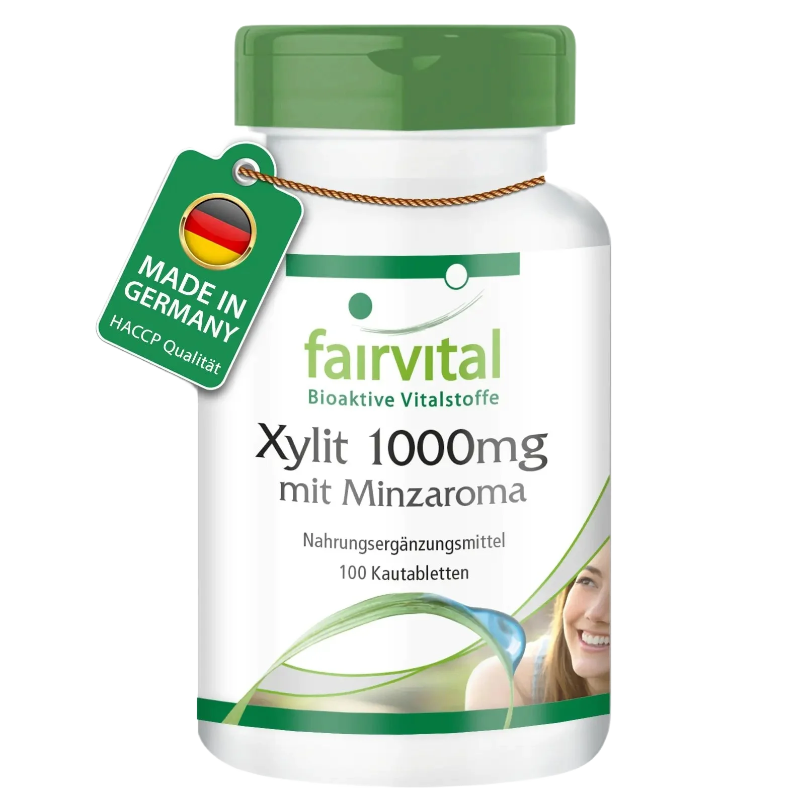 Xylit 1000mg mit Minzaroma Xylit 1000mg mit Minzaroma