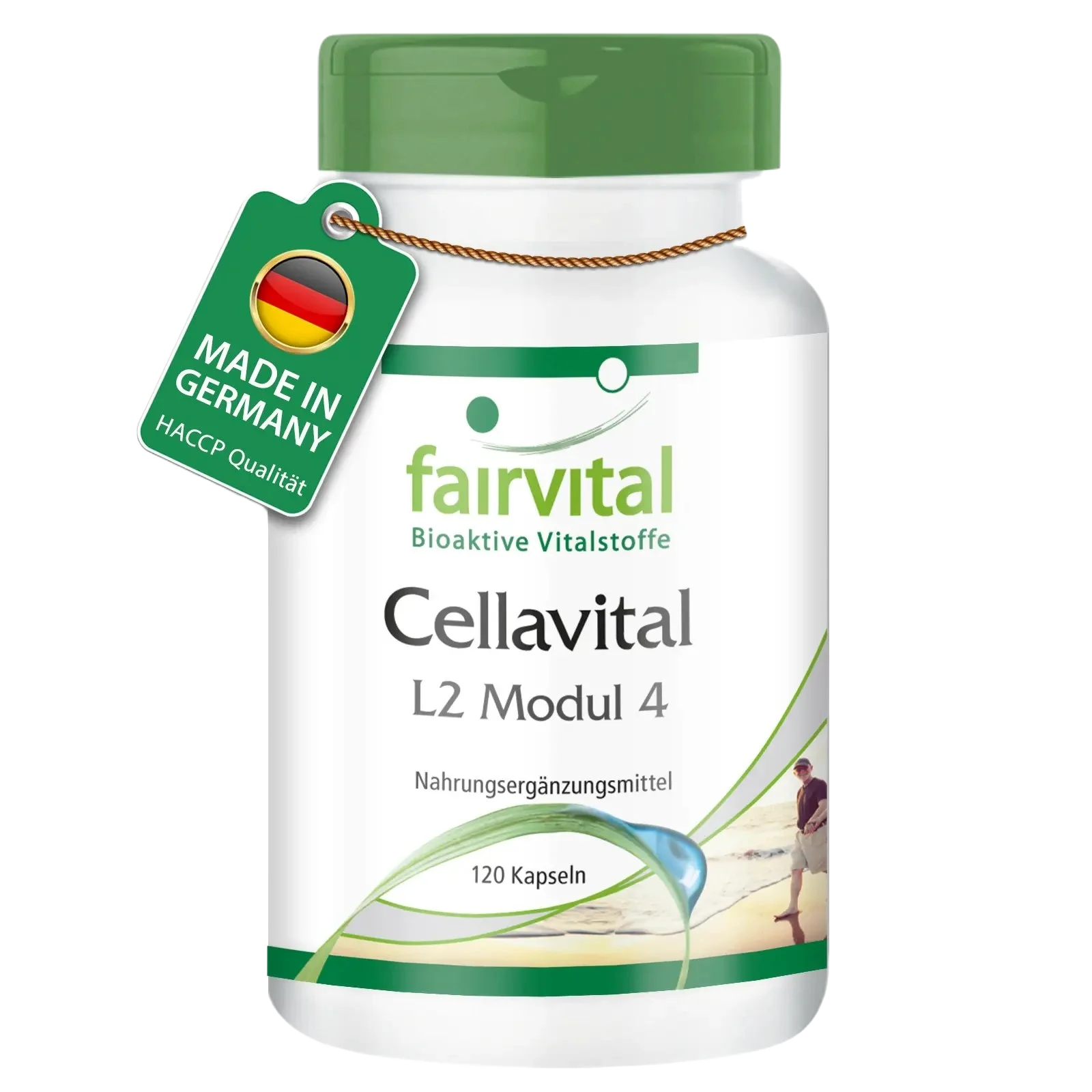 Cellavital - 120 Kapseln - mit Acetyl-L-Carnitin, Taurin, Q10 und mehr - Hochdosiert und Vegan | Fairvital Cellavital - 120 Kapseln - mit Acetyl-L-Carnitin, Taurin, Q10 und mehr - Hochdosiert und Vegan | Fairvital