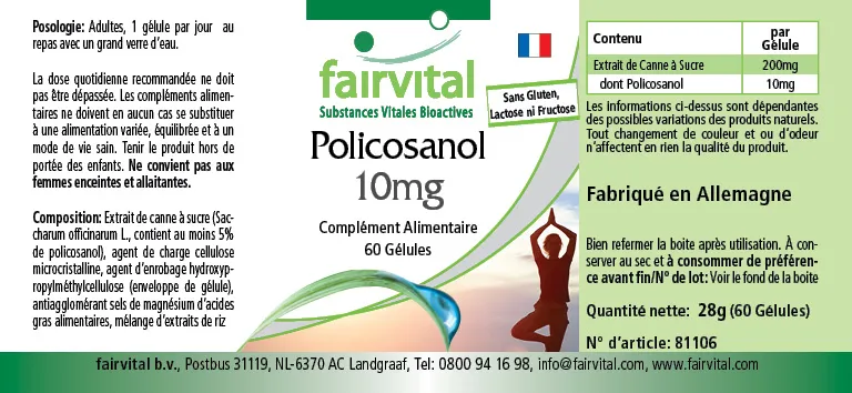 Policosanol | Fairvital Policosanol | Fairvital