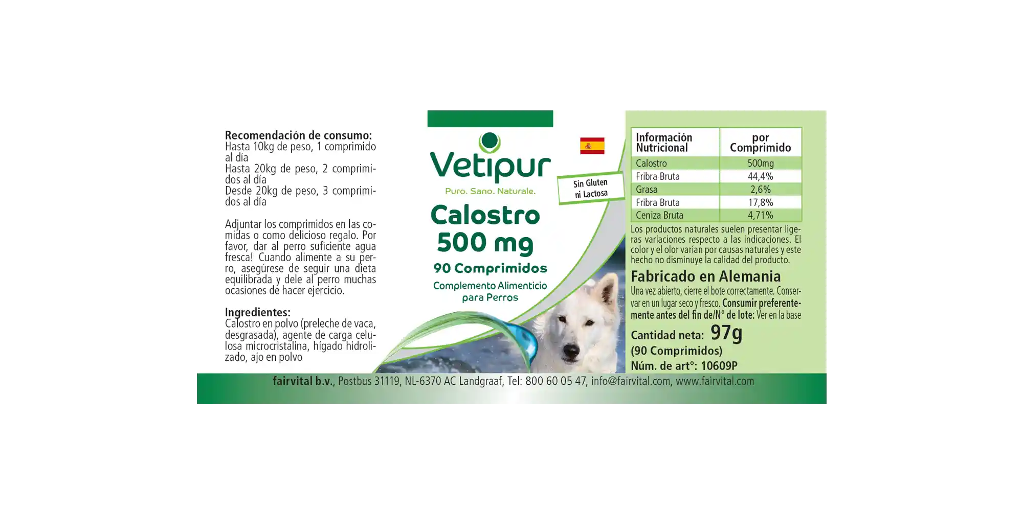 Colostrum 500mg - 90 Tabletten - Hochdosiert | Fairvital