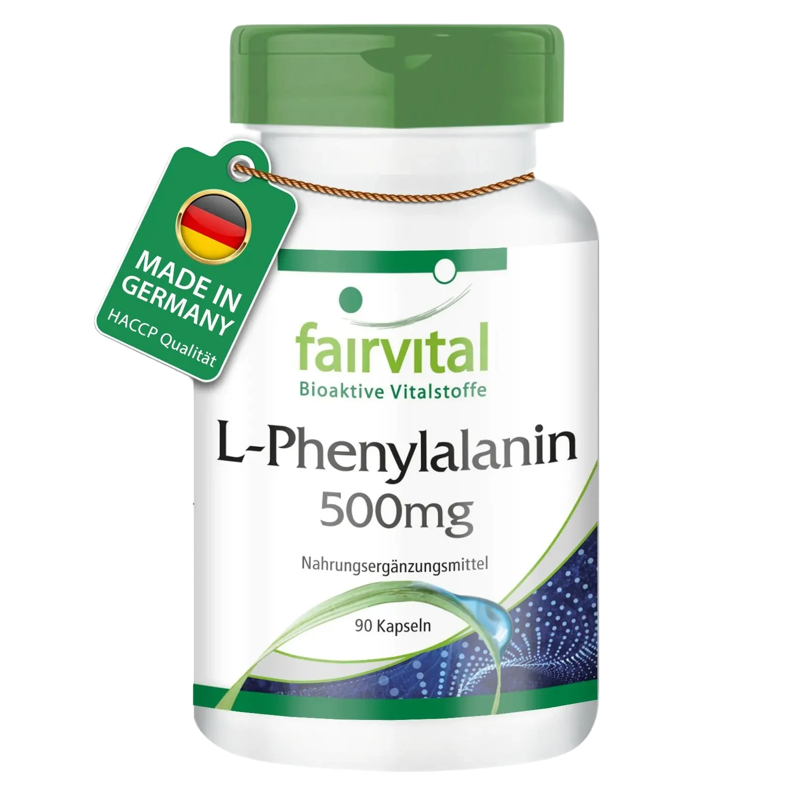 L-Phenylalanin 500mg-Hochdosiert- Vegan | Fairvital