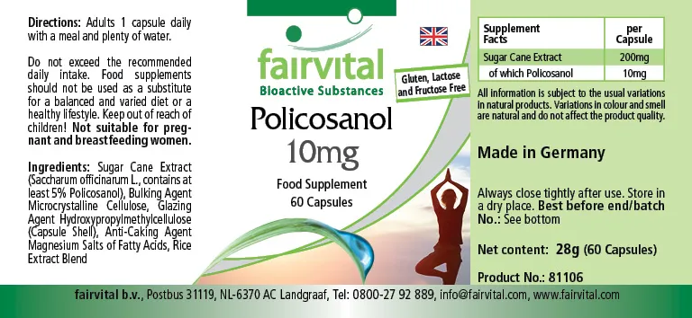 Policosanol | Fairvital Policosanol | Fairvital
