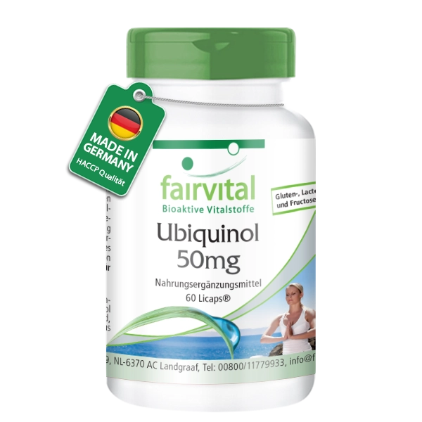 Ubiquinol 50mg Kapseln - 60 Licaps | Fairvital