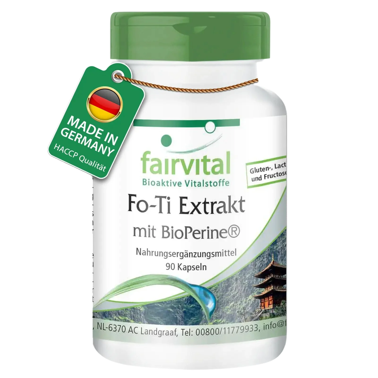 Fo-Ti Extrakt - 90 Kapseln - He Shou Wu - Hochdosiert und Vegan | Fairvital