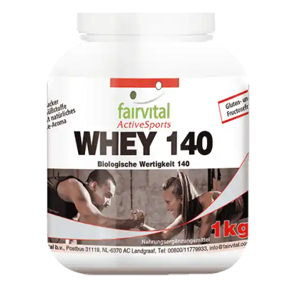 Whey 140 (1kg) Molkenprotein | Fairvital