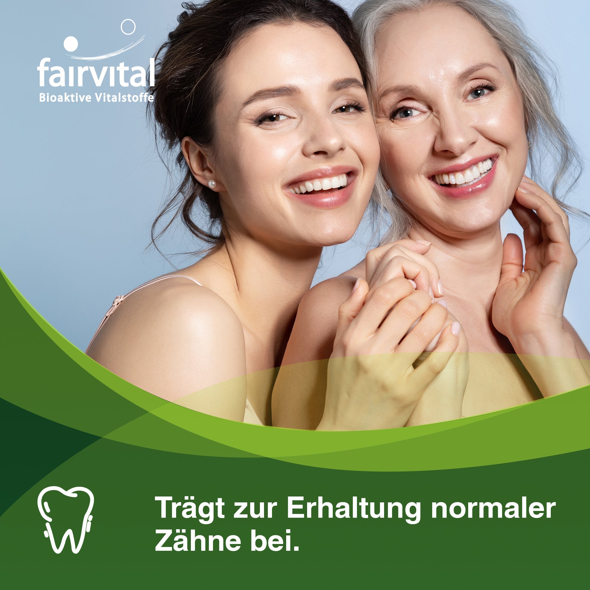 Calcium Plus mit K2 & D3 - 90 Kapseln - für Knochen, Zähne, Muskeln, Immunsystem uvm. - Hochdosiert | Fairvital