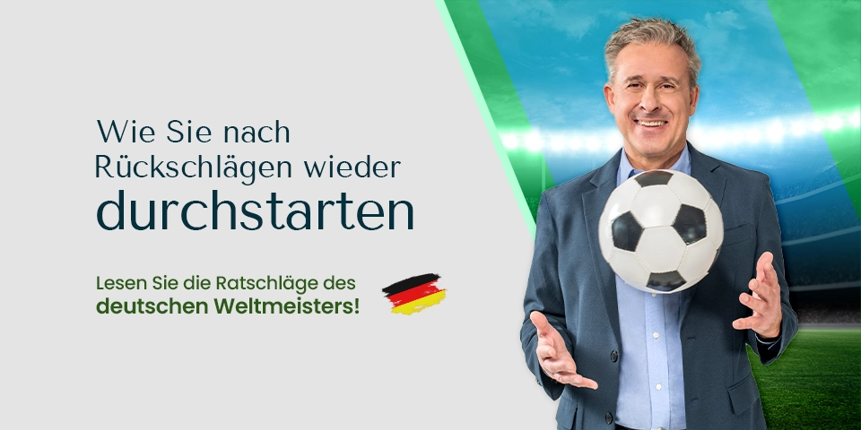 Wie Sie nach Rückschlägen wieder durchstarten