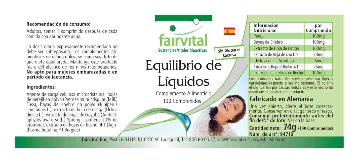Wassertabletten -100 Tabletten-Brennnessel-Extrakt Komplex-Vegan & Hochdosiert | Fairvital